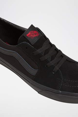 Zapatillas de nobuk SK8-Low - Negro