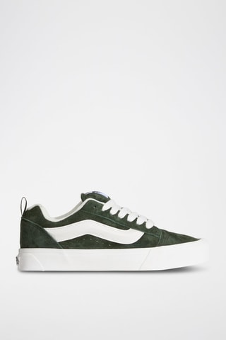 Nubuck Sneakers Knu Skool - Donkergroen
