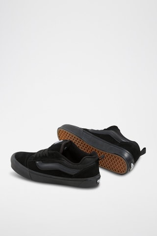 Zapatillas de piel Knu Skool - Negro