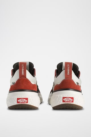 Zapatillas de nobuk UltraRange - Gris claro y rojo