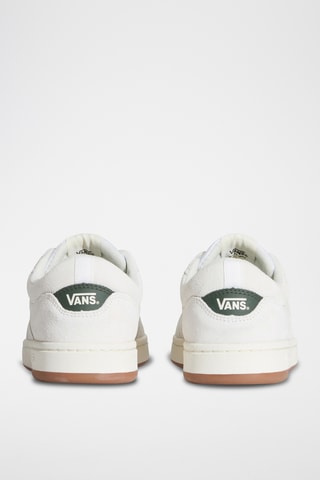 Sneakers in pelle scamosciata Cruze 3.0 - Bianco e verde scuro
