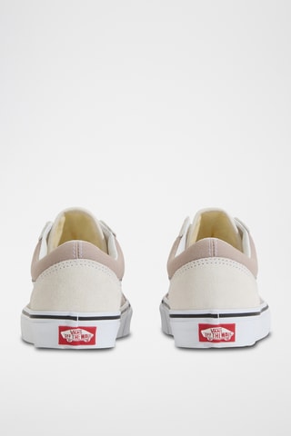 Zapatillas de piel Old Skool - Beige y crudo