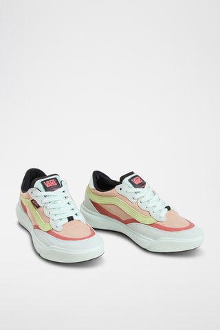 Sneakers in pelle scamosciata Ultrarange 2.0 SE - Lime e rosa