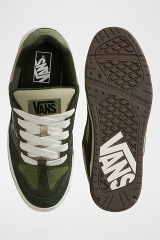 Zapatillas de nobuk Upland - Verde oscuro