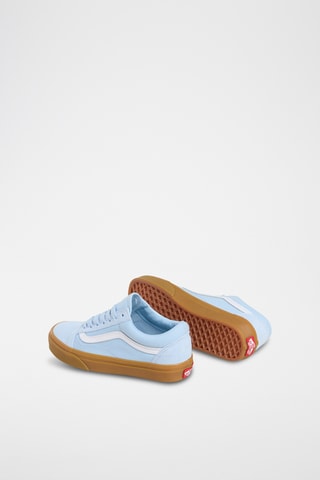 Zapatillas de nobuk Old Skool - Celeste