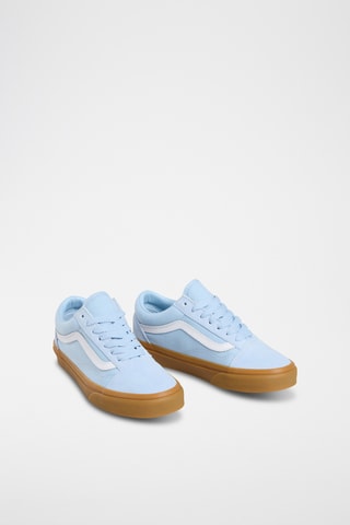 Zapatillas de nobuk Old Skool - Celeste