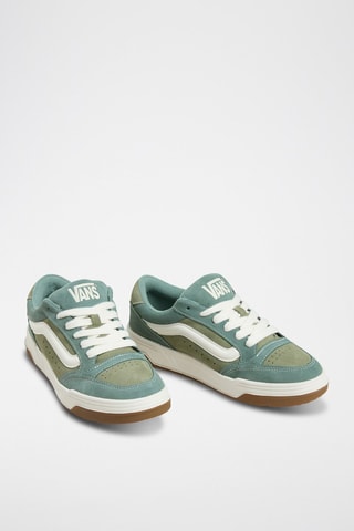 Sneakers in pelle scamosciata Hylane - Verde acqua