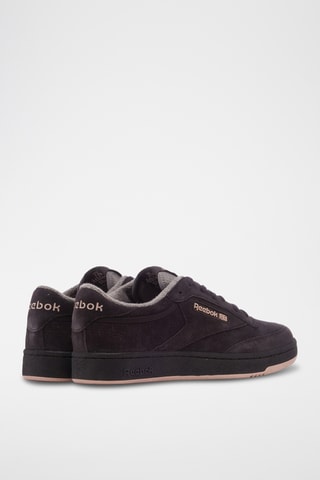 Nubuck Skateboardschoenen Club C - Antraciet