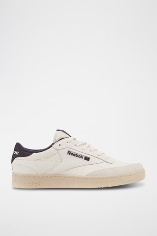 Zapatillas de skateboard de piel Club C - Blanco