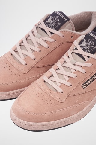 Scarpe da skate in pelle scamosciata Club C - Corallo