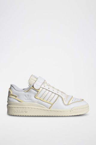 Zapatillas de baloncesto de piel Forum 84 Low W - Blanco