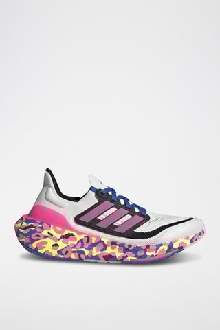 Zapatillas de running Ultraboost Light - Blanco y rosa