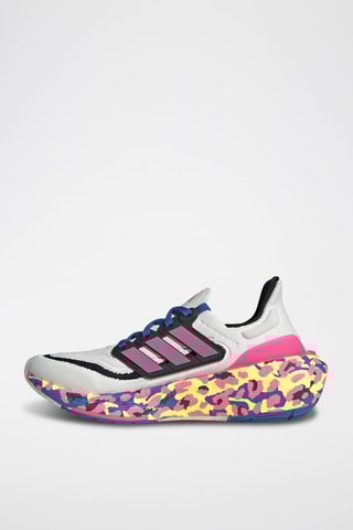Zapatillas de running Ultraboost Light - Blanco y rosa