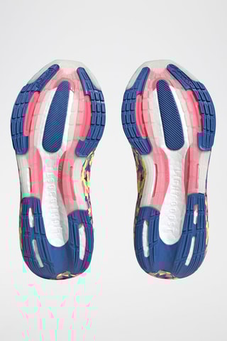 Zapatillas de running Ultraboost Light - Blanco y rosa