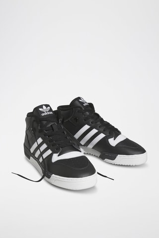 Zapatillas altas de piel Rivalry - Negro