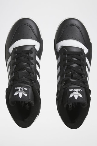 Zapatillas altas de piel Rivalry - Negro