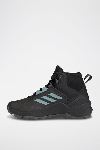 Zapatillas de senderismo Terrex Swift R3 Mid Gtx - Negro y azul