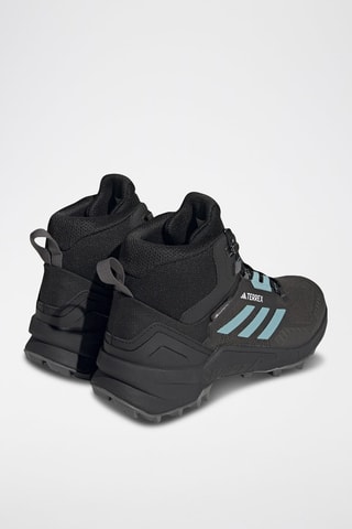 Zapatillas de senderismo Terrex Swift R3 Mid Gtx - Negro y azul