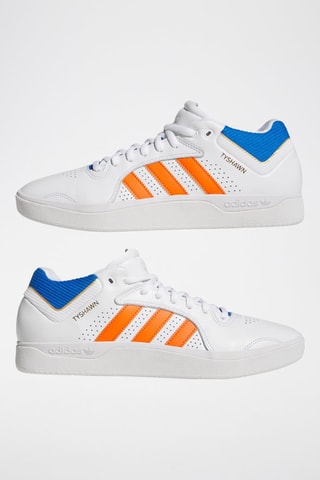 Zapatillas altas de skateboard de piel Tyshawn - Blanco