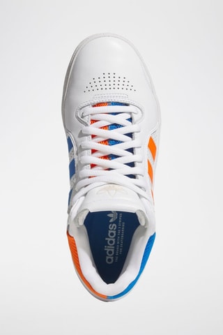 Zapatillas altas de skateboard de piel Tyshawn - Blanco