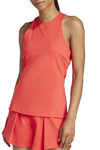 Camiseta de tirantes de tenis Gameset - Rojo