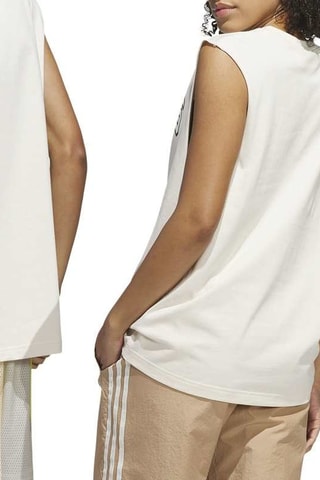 Camiseta de tirantes Muscle - Blanco