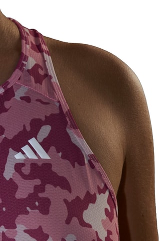 Camiseta de tirantes de running - Rosa