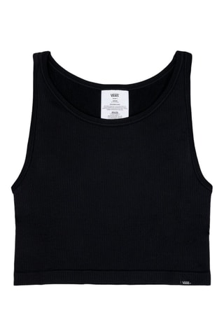 Camiseta de tirantes cropped MTE Crosspath - Negro