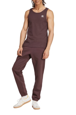 Pantalón slim fit Trefoil Essentials - Marrón