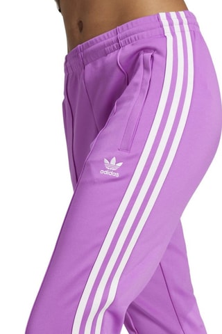 Pantalón slim fit de chándal de tiro alto Adicolor SST - Violeta