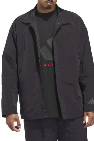 Chaqueta de coach de baloncesto - Negro