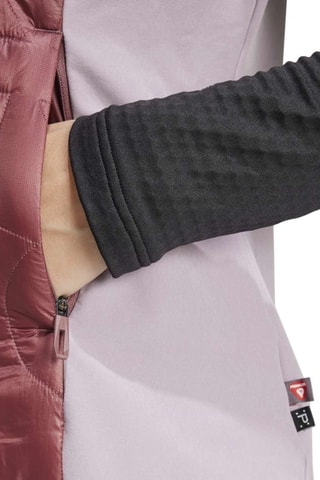 Chaleco Softshell Terrex - Burdeos y violeta claro