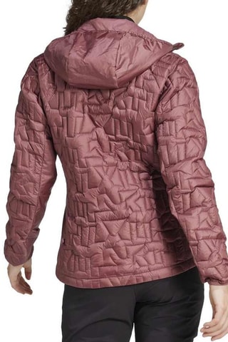 Chaqueta plegable con capucha Terrex Xperior PrimaLoft Loose Fill - Rosa viejo