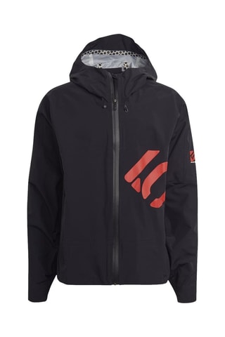 Chaqueta de ciclismo con capucha 5.10 RAIN - Negro