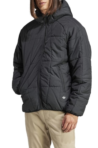 Anorak con capucha - Negro