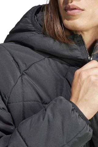 Anorak con capucha - Negro