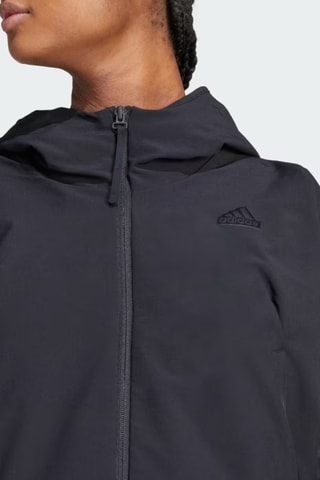 Chaqueta con capucha W Z.N.E. WVN FZ - Negro