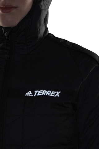 Chaqueta de senderismo con capucha Insulation - Negro