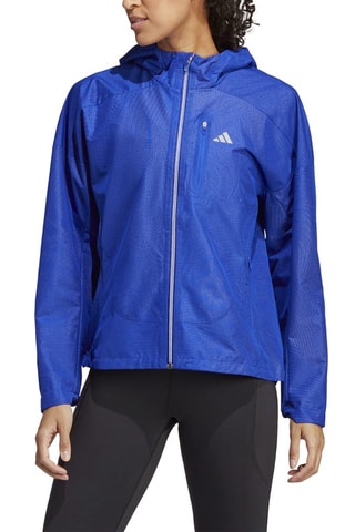 Hardloopjasje met Capuchon Adizero - Koningsblauw