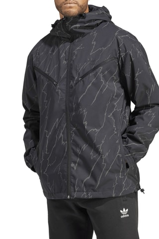 Cortavientos con capucha Main Originals - Negro