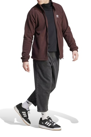 Chaqueta de chándal polar Adicolor - Marrón