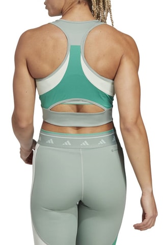 Sujetador deportivo de entrenamiento Techfit - Verde