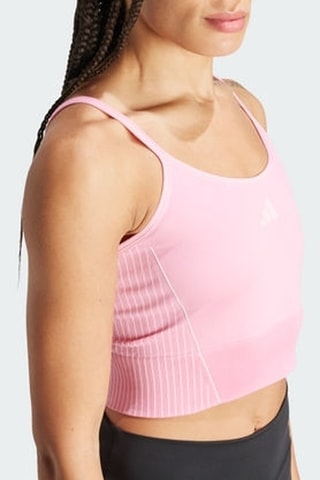 Sujetador deportivo de entrenamiento Knit - Rosa