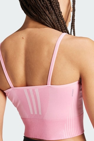 Sujetador deportivo de entrenamiento Knit - Rosa
