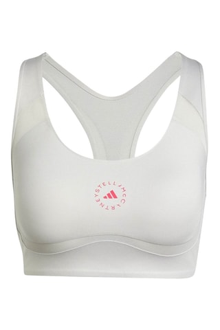 Sujetador deportivo de entrenamiento push-up Adidas by Stella McCartney TruePurpose Power Impact - Crudo