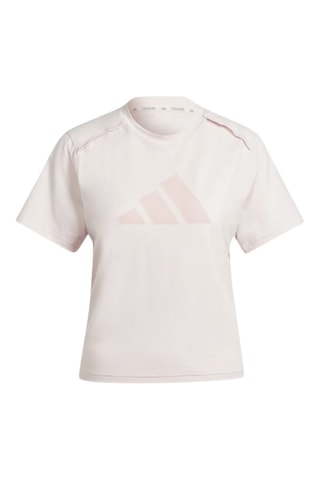 Top de entrenamiento Power Bl Tee - Rosa empolvado