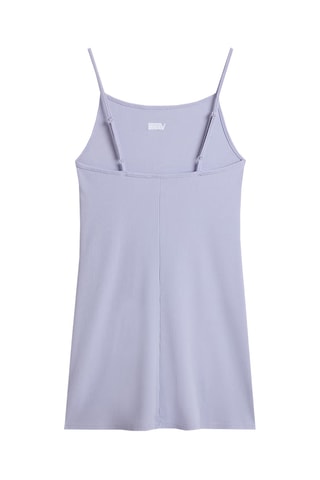 Vestido trapecio - Celeste