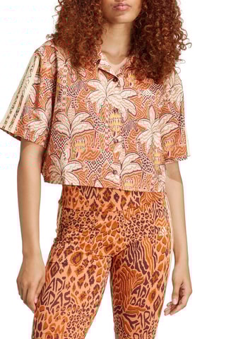 Camisa corta Farm Rio - Amarillo