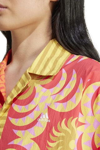 Camisa x FARM Rio - Amarillo y naranja