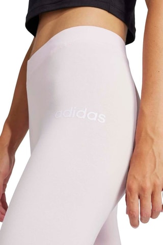 Leggings de tiro alto Essentials Linear - Rosa